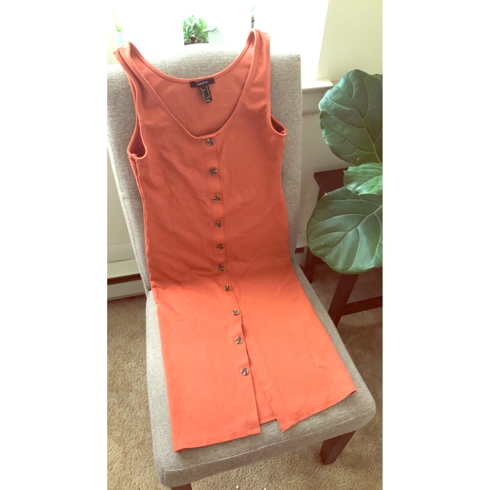 Burnt Orange Summer Dress